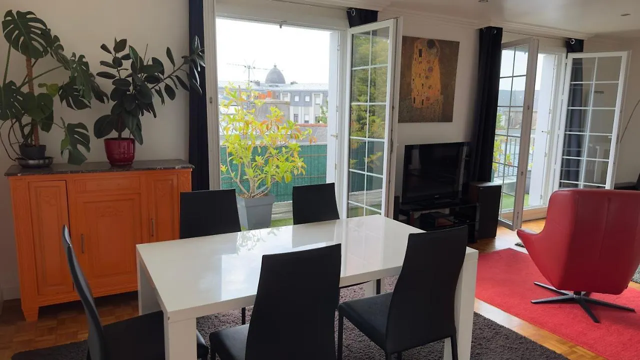 Apartment Spacieux Lumineux Confort Terrasse Brest France